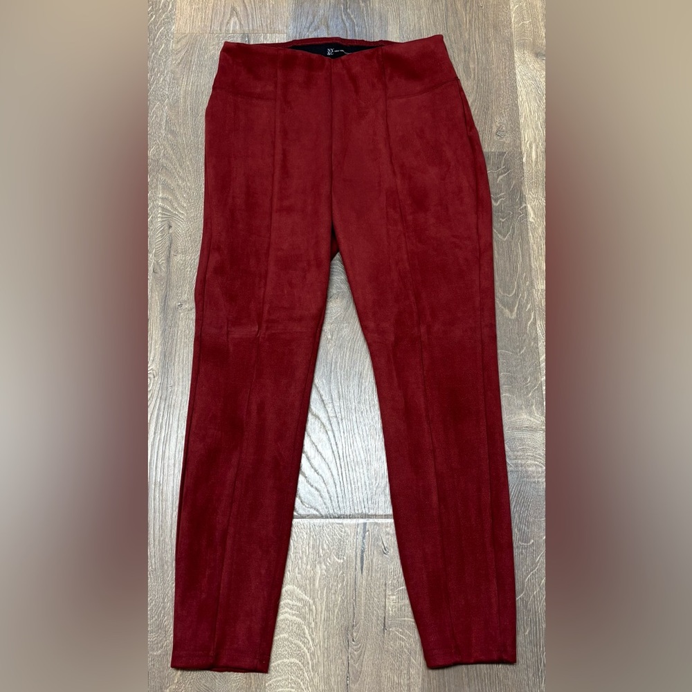 Pull-On Scuba-Suede Legging